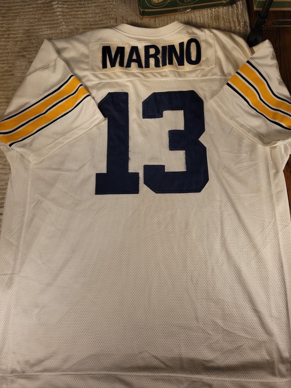 Adidas Dan Marino Pittsburgh Panthers Jersey Men 3XL XXXL 56 Adult 1982